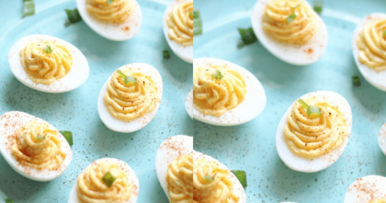 Easy EASTER Deviled Eggs