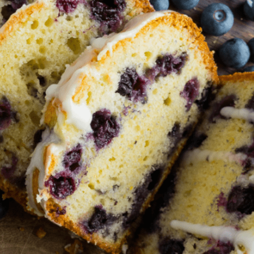 LEMON BLUEBERRY LOAF CAKE