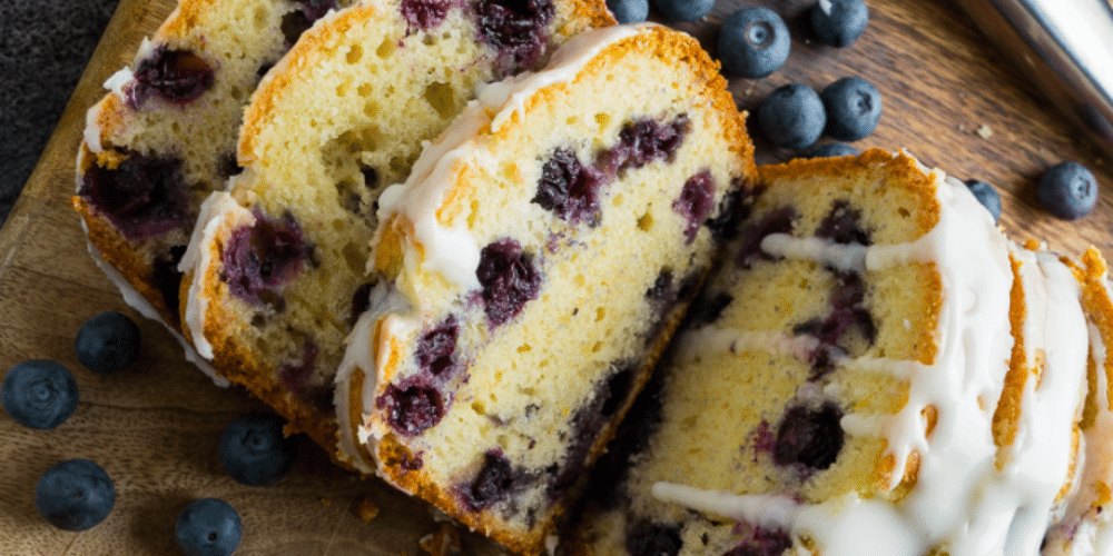 Lemon Blueberry Loaf Cake