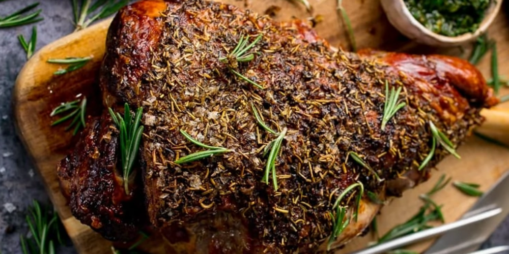 Tender Roast Leg of Lamb