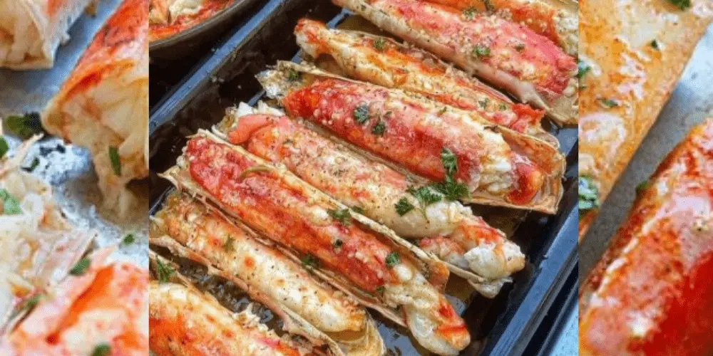 Baked Crab Legs in Butter Sauce