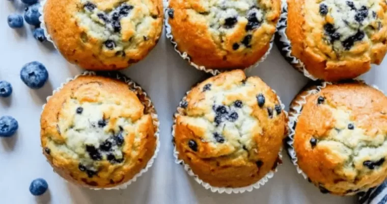 Lemon Blueberry Muffins