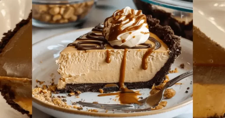 No Bake Cream Cheese Peanut Butter Pie