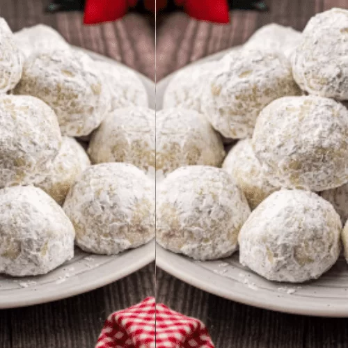 PECAN SNOWBALL COOKIES