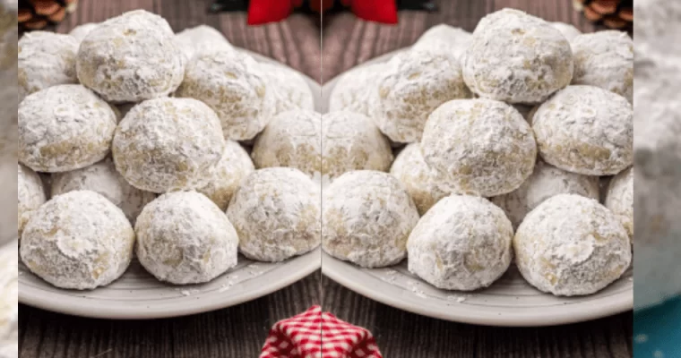 Pecan Snowball Cookies