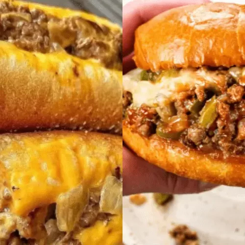 Philly Cheesesteak Sloppy Joes