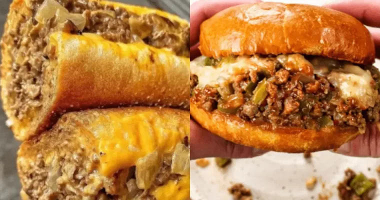 Philly Cheesesteak Sloppy Joes