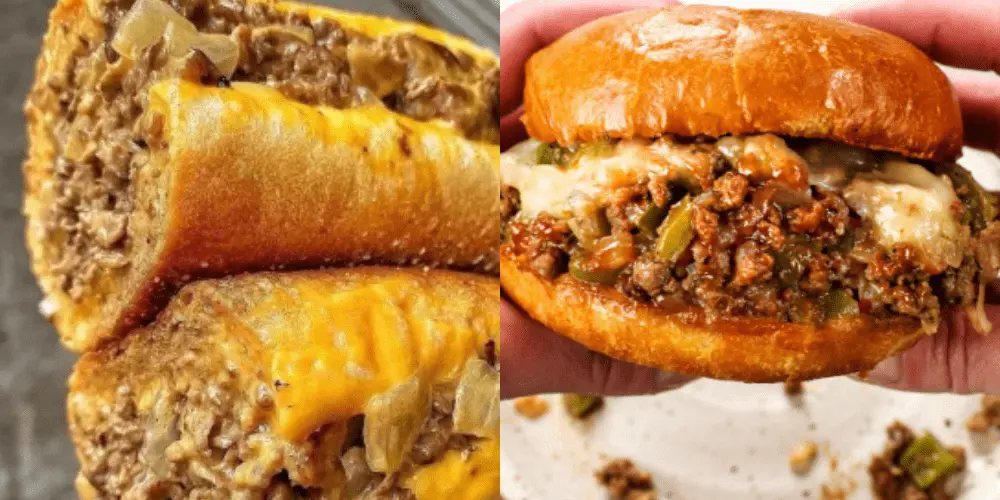 Philly Cheesesteak Sloppy Joes