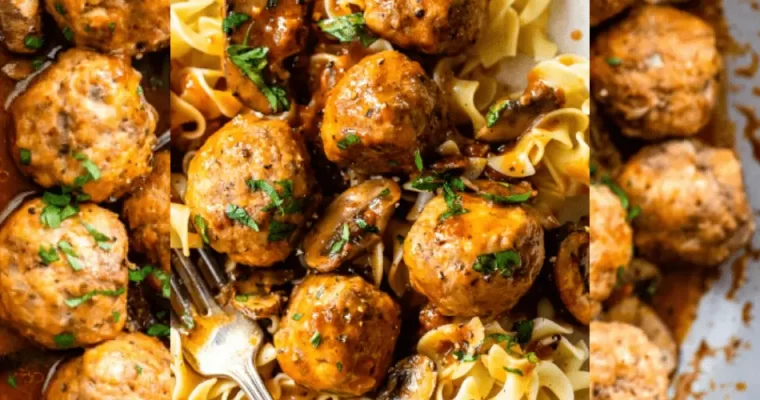 Salisbury Steak Meatballs