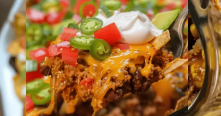 Walking Taco Casserole