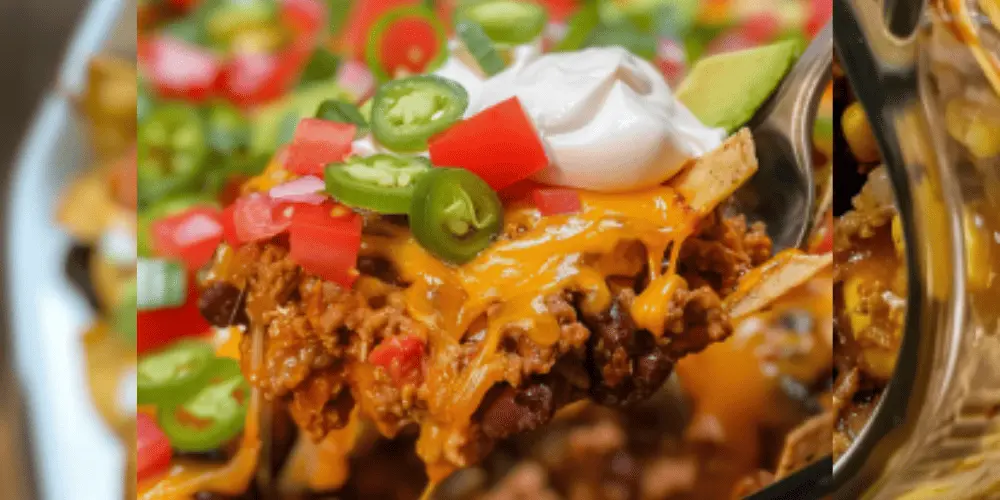 Walking Taco Casserole