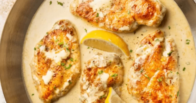 creamy lemon chicken