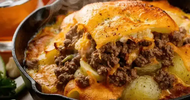 Hamburger Potato Casserole