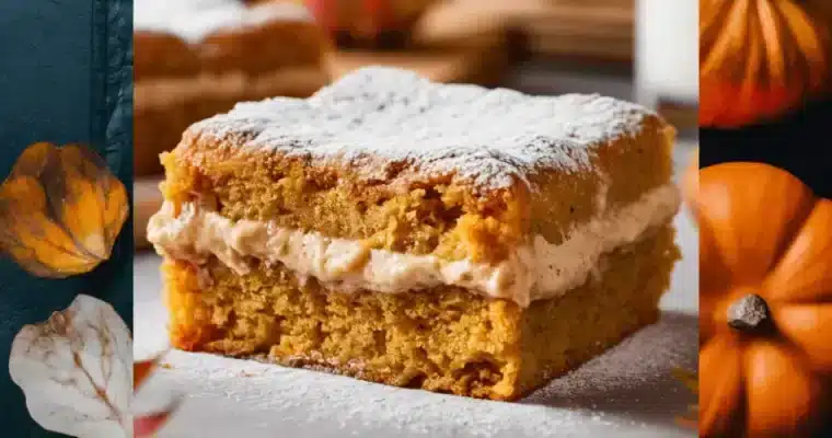 The BEST Pumpkin Bars