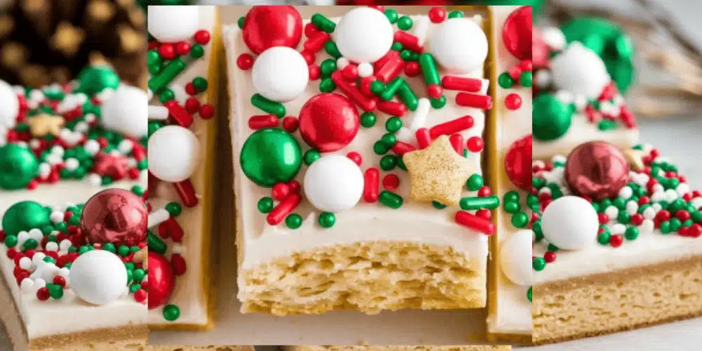 Christmas Sugar Cookies Bars