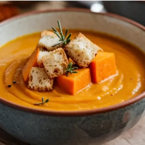 Sweet Potato Pumpkin Soup