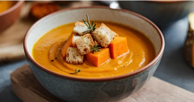 Sweet Potato Pumpkin Soup