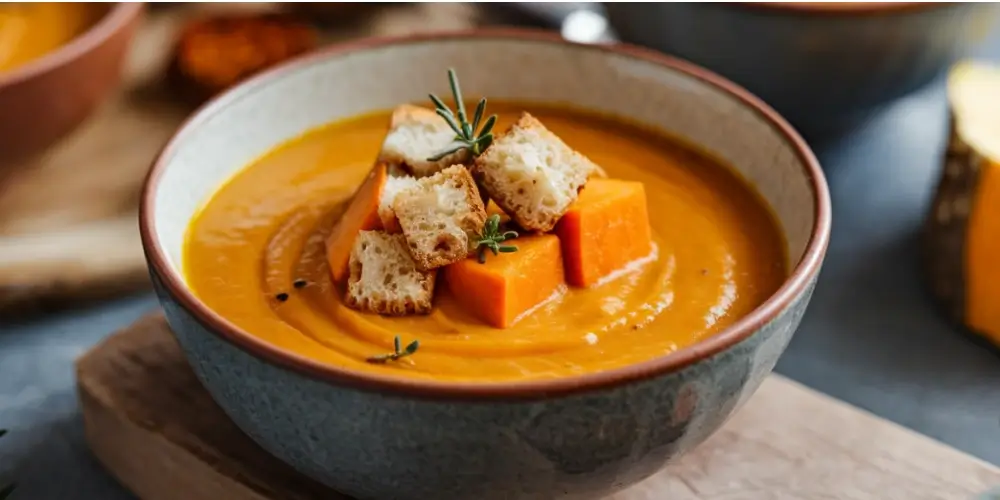 Sweet Potato Pumpkin Soup